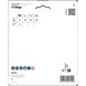 BOSCH Multi-material hole saw with thread, 140 x 40 mm 2608594609 - Multi-material hole saw with threaded shank - 2