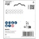 BOSCH Wood and Drywall Lochs&auml;gen-Set mit Aufsteckhalter 2608594506 - Lochs&auml;gen-Satz - 2
