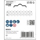 BOSCH Wood and Drywall Hole Saw Set with Push-On Holder 2608594509 - Hole saw set - 2