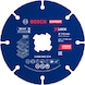 BOSCH EXPERT Multi-Material Carbide Cutting Disc 115 x 22.23 mm, 10-piece set 2608902376 - Cutting-off wheel - 1