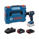 BOSCH GSB18V-52 cordless impact drill/driver, 1 x GBA 18V 2 Ah, 1 x GBA 18V 4 Ah 06019S0122 - Impact drill (cordless) - 1