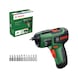 BOSCH Akku-Schrauber PSR Select, 1 x Akku BA 4V 2.0Ah 0603977100 - Industrie-Akku-Schrauber EXACT 5er-Pack - 1
