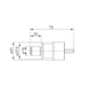 BOSCH Straight screwdriver bit 1/4 inch - SWF 0607453631 - Power tool (accessory) - 2