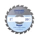 DREMEL Blueprint Holz Kreiss&auml;geblatt 85 mm 2608846431 - S&auml;geblatt (Sonstige) - 1