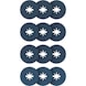 BOSCH PRO R574 X-Lock fibre sanding disc, 125 mm, K36/60/80/120, 12 pieces 2607012055 - PRO R574 X-Lock Fibre Sanding Disc - 1