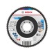 BOSCH X451 Fan-shaped sanding disc, 115 x 22.23 mm, K120, Z27, 15-piece set 2608626136 - Flap disc - 1