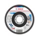 BOSCH X451 F&auml;cherschleifscheibe, 115 x 22,23&nbsp;mm, K60, Z27, 15 teilig 2608626132 - F&auml;cherschleifscheibe - 1