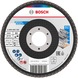 BOSCH X451 F&auml;cherschleifscheibe, 115 x 22,23&nbsp;mm, K60, Z29, 15 teilig 2608626124 - F&auml;cherschleifscheibe - 1