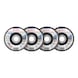 BOSCH X451 F&auml;cherschleifscheiben Set, 115 x 22,23&nbsp;mm, Z27, 60 teilig 2608626163 - X451 F&auml;cherschleifscheiben Set - 1