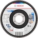 BOSCH X451 F&auml;cherschleifscheibe, 115 x 22,23&nbsp;mm, K60, Z29, 60 teilig 2608626123 - F&auml;cherschleifscheibe - 1