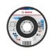 BOSCH X451 Flap disc, 115 x 22.23 mm, K120, Z27, 60-piece set 2608626135 - Flap disc - 1