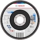 BOSCH X451 F&auml;cherschleifscheibe, 125 x 22,23&nbsp;mm, K60, Z29, 60 teilig 2608626139 - F&auml;cherschleifscheibe - 1