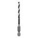 BOSCH PRO Metal HSS-G Impact twist drill bit, 4 x 43 x 83 mm 2608577570 - PRO Metal HSS-G Impact Twist Drill - 1