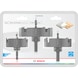 BOSCH Wood and Drywall Lochs&auml;gen-Set mit Aufsteckhalter und Zentrierbohrer 2608594503 - Lochs&auml;gen-Satz - 1