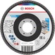 BOSCH X451 Fan-shaped sanding disc, 115 x 22.23 mm, K80, Z27, 15-piece set 2608626173 - Flap disc - 1