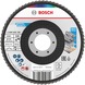 BOSCH X451 F&auml;cherschleifscheibe, 115 x 22,23&nbsp;mm, K120, Z27, 15 teilig 2608626174 - F&auml;cherschleifscheibe - 1