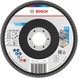 BOSCH X451 F&auml;cherschleifscheibe, 125 x 22,23&nbsp;mm, K80, Z27, 15 teilig 2608626181 - F&auml;cherschleifscheibe - 1