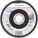 BOSCH X451 Fan-shaped sanding disc, 125 x 22.23 mm, K120, Z27, 15-piece set 2608626182 - Flap disc - 1