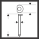 BOSCH PRO DA15-34 DA Stiftnagel, 34 Grad 1,8/15&nbsp;g, 63S 2608200527 - Drahtstift - 1