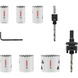 BOSCH Multi Material Lochs&auml;gen-Set mit Gewinde, 24;27;32;35;40;52x40 mm 2608594614 - Lochs&auml;gen-Satz - 1