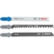 BOSCH Stichs&auml;geblatt Set Wood and Metal Basic, 3 teilig 2607012076 - S&auml;geblatt f&uuml;r Stichs&auml;ge - 1