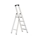 ATORN Aluminium step ladder, 1x4 steps - Aluminium step ladder - 2