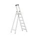 ATORN Aluminium step ladder, 1x6 steps |PROMOTION - Aluminium step ladder |PROMOTION - 2