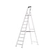ATORN Aluminium step ladder, 1x10 steps