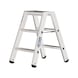 ATORN Aluminium step ladder, 2x3 steps