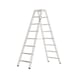 ATORN Aluminium step ladder, 2x8 steps