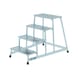 ATORN Aluminium machine step, 4 steps