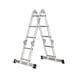ATORN Vielzweckleiter 2x2+2x3 - Alu-Vielzweckleiter - 2