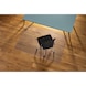RS OFFICE PRODUCTS Duragrip Meta chair mat, underside with VAB anti-slip coating, 180 cm x 120 cm - Char mat Duragrip Meta - 1