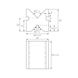 ATORN Single vee block with clamp 5-30 mm - Single prism - 2
