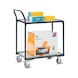 FETRA Compact Basic table trolley 740 x 480 mm total load capacity 200 kg 2 loading surfaces - Basic table trolley - 2
