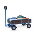 FETRA Hand cart with 4 panels, load capacity 400 kg, loading platform 1,145 x 645 mm - Hand cart with 4 panels and solid rubber tyres - 2