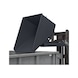 FETRA Tipping container 900 litres, load capacity 2000 kg LxWxH 1294x1660x843 mm RAL 7016 - Tipping containers, tip from forklift operator's seat - with roll-off mechanism - 2