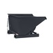 FETRA Swarf tipping container 600 litres, load capacity 1500 kg RAL 7016 - Containere basculante de şpanuri, basculare din scaunul operatorului stivuitorului - cu mecanism antiderapare - 1