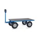 FETRA Hand cart 6405P, load area 1,600x900 mm, with platform - 2-tengelyes lapos rakfel&uuml;letű k&eacute;zikocsi - 1