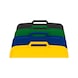 DURABLE Lid for DURABIN (R) 90 l bin, yellow - Lid for DURABIN (R) 90 l waste bin - 2
