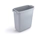 DURABLE DURABIN (R) 60 l grey waste bin without lid - DURABIN (R) 60 l waste bin, grey - 1