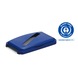 DURABLE Hinged lid for DURABIN (R) 60 liter bin, blue, with slot opening