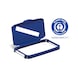 DURABLE Hinged lid for DURABIN (R) 60 liter bin, blue, with slot opening - Hinged lid for DURABIN (R) 60 l waste bin - 3