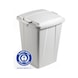 DURABLE DURABIN (R) ECO 90 l grey bin without lid - DURABIN (R) ECO 90 lter waste bin - 3