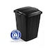 DURABLE DURABIN (R) ECO 90 l black bin without lid - DURABIN (R) ECO 90 lter waste bin - 3