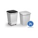 DURABLE DURABIN (R) ECO 90 l grey bin without lid - DURABIN (R) ECO 90 lter waste bin - 2