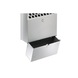 DURABLE Metal wall-mounted ashtray 4 l - Wall-mounted ashtray 4 l - 2