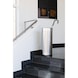 DURABLE Stainless steel umbrella stand, 28 l, silver - Metal umbrella stand - 2