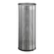 DURABLE Stainless steel umbrella stand, 28 l, silver - Metal umbrella stand - 3