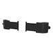 MILWAUKEE Seitenhalterung Zusatz-Adapter f&uuml;r PACKOUT(TM) (2 St&uuml;ck) 4932498643 - Adapter f&uuml;r SDS-Bohrer - 2